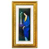 Image 1 : Itzchak Tarkay (1935 – June 3, 2012)- Serigraph in Color on Wove Paper "Starbust Vase 2003"