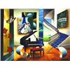 Image 1 : Ferjo "LOVE IN PARIS" Giclee on Canvas