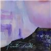 Image 3 : Vincent Cacciotti, "Whisper" Framed Original Oil Painting on Canvas, Hand Signed with Letter of Auth
