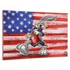 Image 2 : Looney Tunes, "Patriotic Series: Bugs Bunny" Numbered Limited Edition on Canvas with COA. This piece