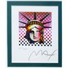 Image 2 : Peter Max- Original Lithograph "Liberty Head II (Mini)"