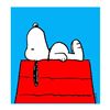 Image 1 : Peanuts, "Take A Moment" Hand Numbered Canvas (40"x44") Limited Edition Fine Art Print with Certific