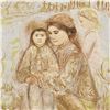 Image 2 : "Mrs. Hsu" Limited Edition Lithograph by Edna Hibel (1917-2014), Numbered and Hand Signed with Certi