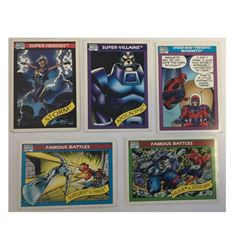1990 Impel Marvel Universe  Five Cards