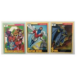 1991 Marvel Three Cards