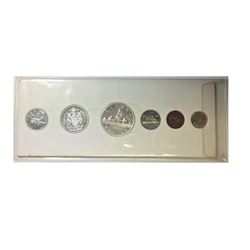 1959 Canada Proof Like Set - Original White Cardboard Royal Canadian Mint