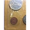 Image 3 : 1965 Canada Proof-Like (PL) Collector Set With Blunt 5 Small Bead Penny, Pointed Star Dollar