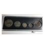 Image 2 : 1908 - 1998 Matte Finish Coin Set in Red Leather Case