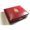 Image 2 : 1972 Double Penny Coin Set in Leather Case