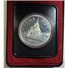 Image 1 : 1976 Canadian Dollar -  With Parliament Building 50% Silver