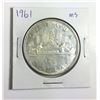 Image 1 : 1961 MS Silver Dollar