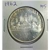 Image 1 : 1962 MS Silver Dollar