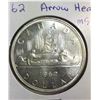 Image 1 : 1962 MS Silver Dollar  - Arrowhead Dollar