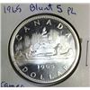 Image 1 : 1965 Dollar  PL  Blunt 5 Cameo