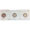 Image 1 : 1918, 1919 & 1920 Ten Cent Canadian Coins
