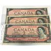 Image 2 : Two Dollar Bills - 3 Bills Beattie Rasminsky BC-38bA
