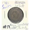 Image 1 : 1785 Nova Constellatio Colonial Copper Coin - Pointed Rays