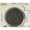 Image 1 : 1854 1/2 Penny Bank of Upper Canada - Dragon Slayer