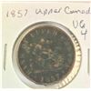 Image 1 : 1857 1/2 Penny Bank of Upper Canada - Dragon Slayer