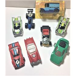 Toy Cars -  EIGHT   Hotwheels and Tyco