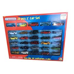 Kids Collections 30 piece 3" Car Set