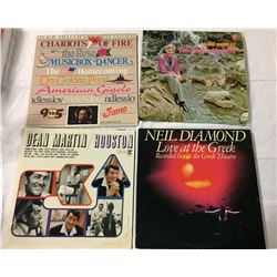 Records - FOUR RECORDS  Chariots of Fire, Dean Martin, Neil Diamond, Anne Murray