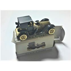 Vintage Reader's Digest Town Coupe Gold and Black No. HF9090 Classic Die Cast Toy