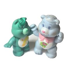 Two Care Bear Figurines