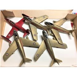 Models of Royal Canadian Air Force Planes - FIVE Planes