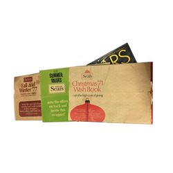 Never Opened Sears Catalogues, Still in original wrapping.