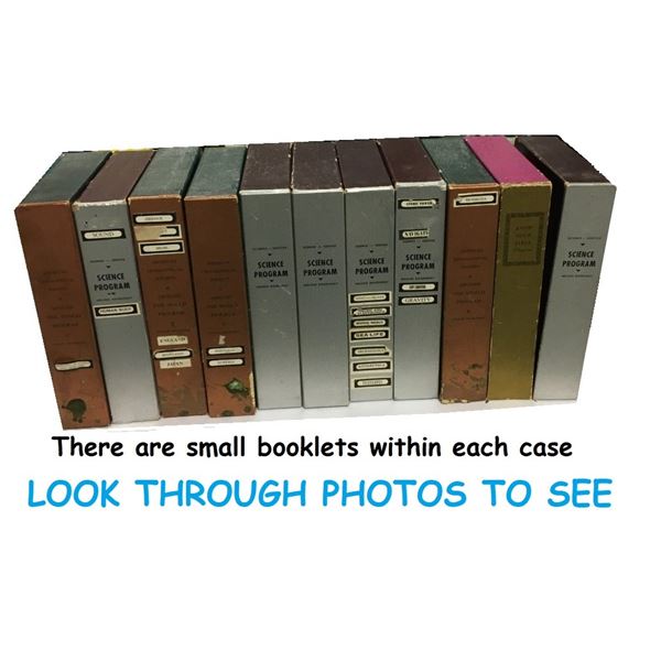 Large Collection of Science Service Program  Booklets from 1962 Nelson Doubleday Inc