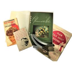 Wave clips from the Mervin Wave Clip Company  - Two Clips, Vintage Pamphlets and Book