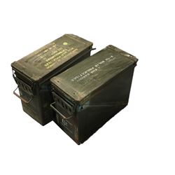 Two Ammo Boxes