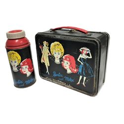 Vintage Barbie and Midge Metal Lunch Box  