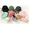 Image 1 : Collection of Vintage Hats , Fascinators and Gloves