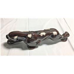 Ceramic Cougar - 20" long