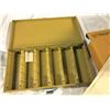 Image 2 : Vintage Kenco Group Slide File 500 Metal Case Holds 300 2x2 Slides Indexing File - Never used