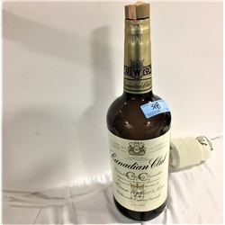 Canadian Club Texas Mickey from 1973 With Pump and tubing