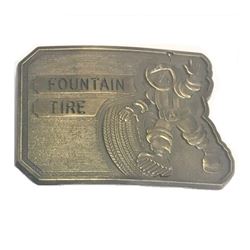 Fountain Tire Belt Buckle