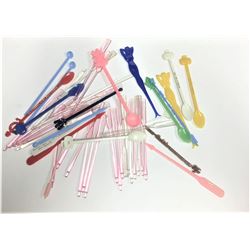 Collection of Stir Sticks, Mermaids, Cunard Ship