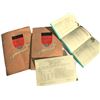 Image 1 : Cunard Line Passenger Lists,  Abstract of Log Postcard and Cocktail Menu from 1954 - Ephemera