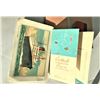 Image 2 : Cunard Line Passenger Lists,  Abstract of Log Postcard and Cocktail Menu from 1954 - Ephemera