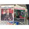 Image 2 : Edmonton Journal and Chatelaine, including Lady Di and Trudeau Family