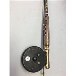 J.W. Young Pridex Fly Reel 4" and Rod