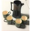 Image 1 : Four Coffee Mugs and a Pitcher - Home Sweet Home Mugs