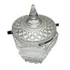 Image 2 : Crystal Glassware 10.5" High with Lid