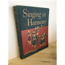 1951 Vintage Singing in Harmony Ginn Our Singing World Childrens Music Book