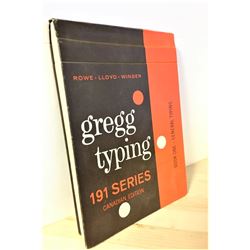 Rowe Lloyd Winger - Gregg typing 191 series canadian book 1