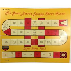 Vintage - The Great Beaver Energy Saver Board Game