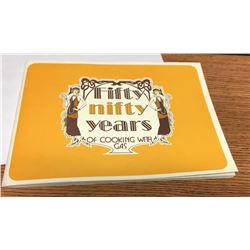 Vintage Cook Book from 1973 - Fifty Nifty Years of Cooking with Gas